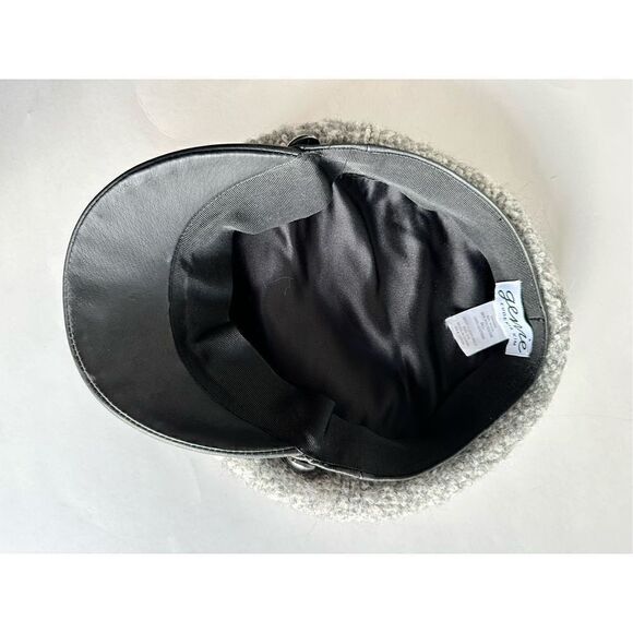 Genie Tweed Leather-Bill Marine Cap, OS - Picture 8 of 8